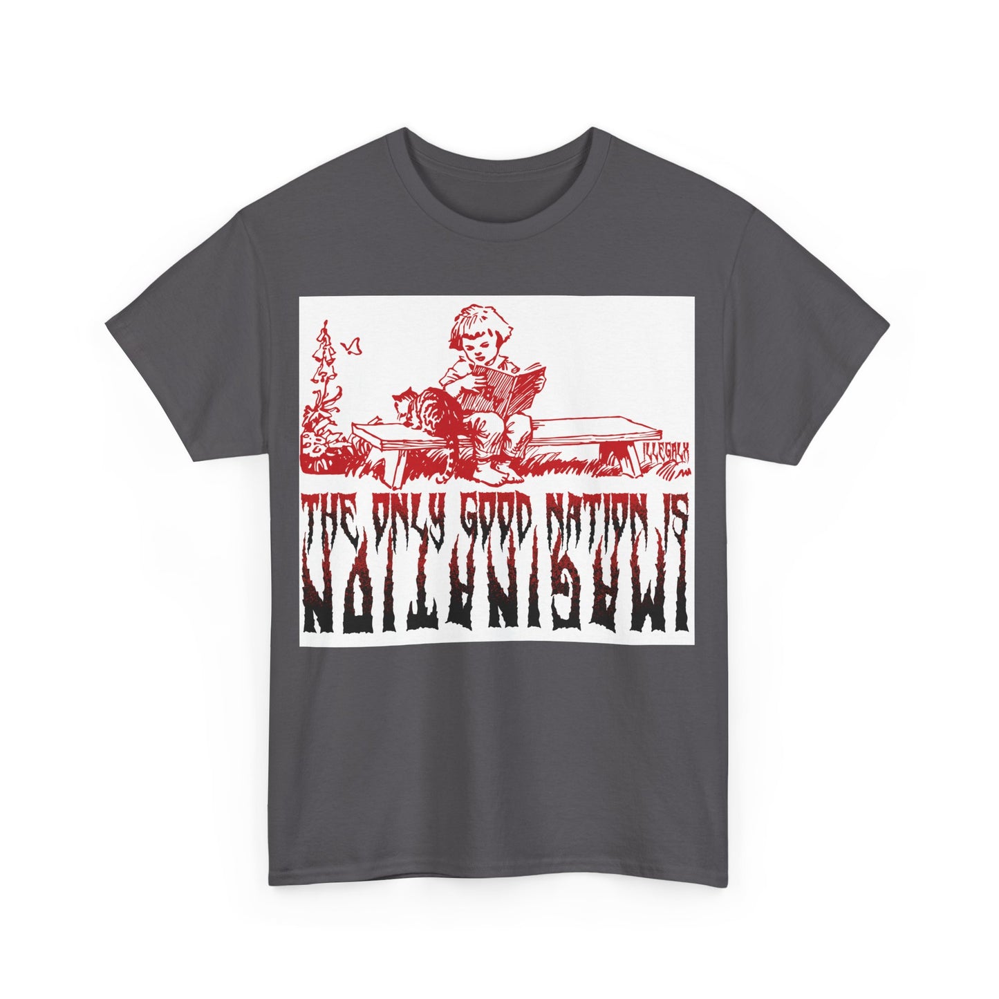 # The only good nation is imagination - Unisex T-Shirt in multiple colors