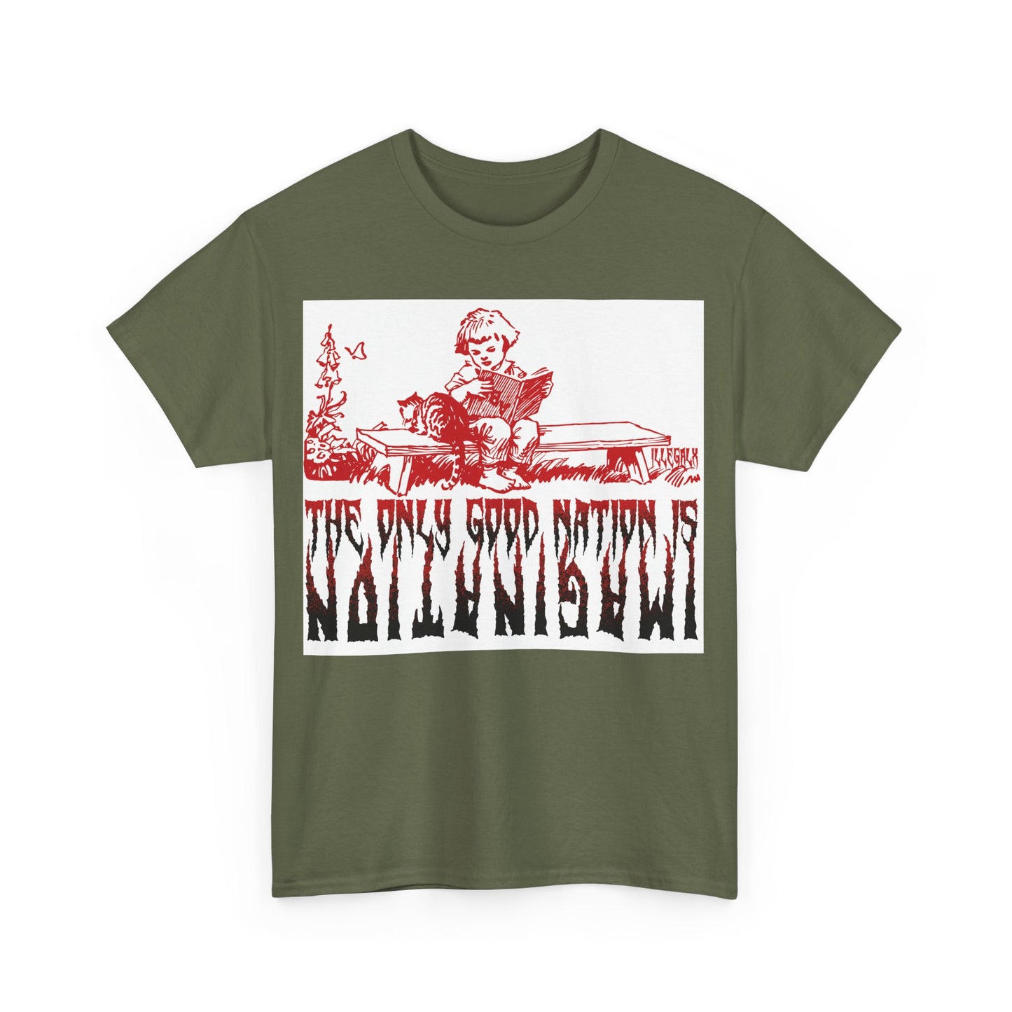 # The only good nation is imagination - Unisex T-Shirt in multiple colors