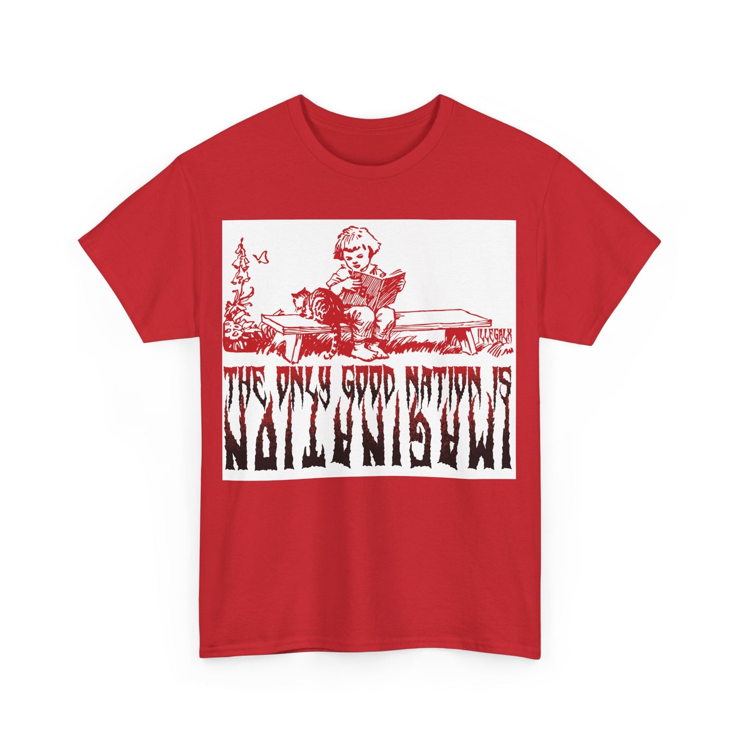 # The only good nation is imagination - Unisex T-Shirt in multiple colors