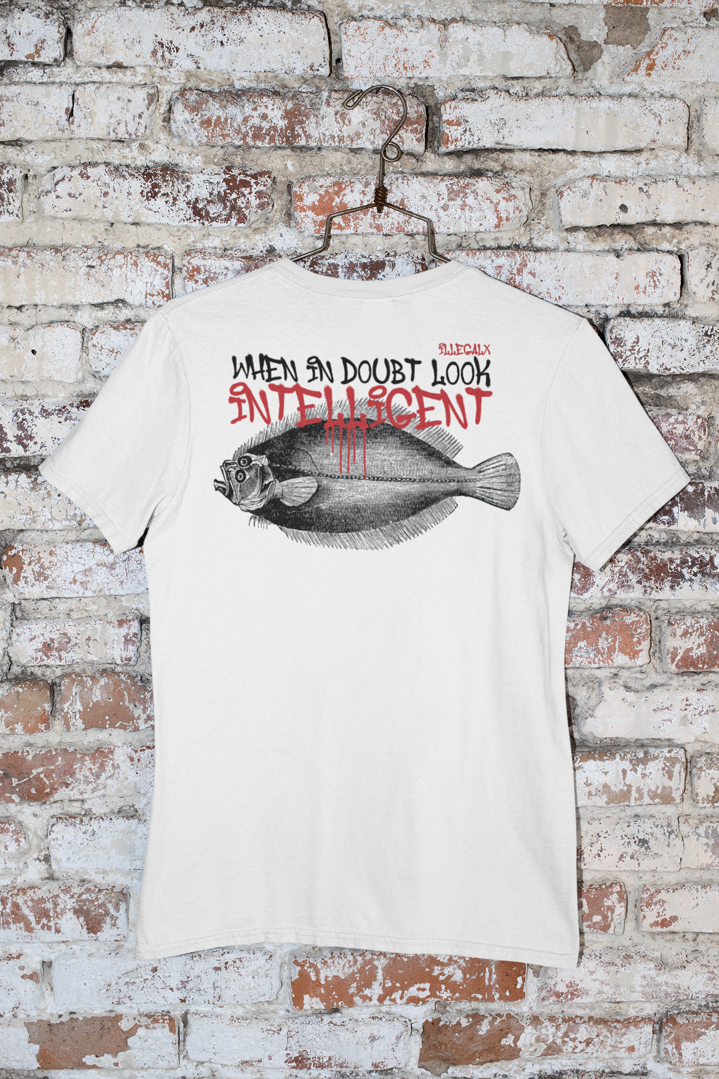 # When in doubt look intelligent - Unisex T-Shirt in multiple colors