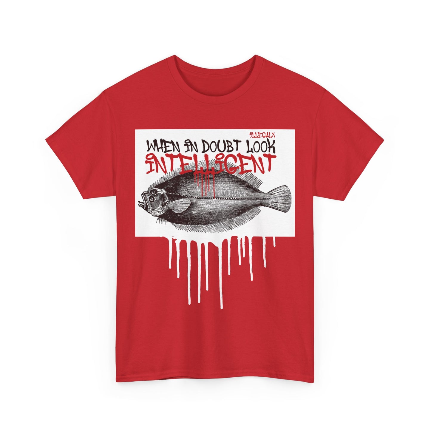 # When in doubt look intelligent  - Unisex T-Shirt in multiple colors