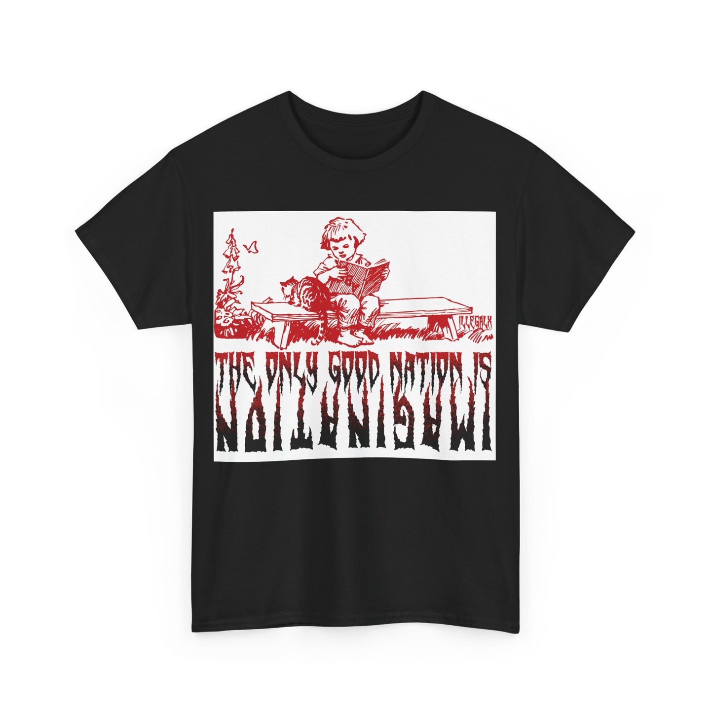 # The only good nation is imagination - Unisex T-Shirt in multiple colors
